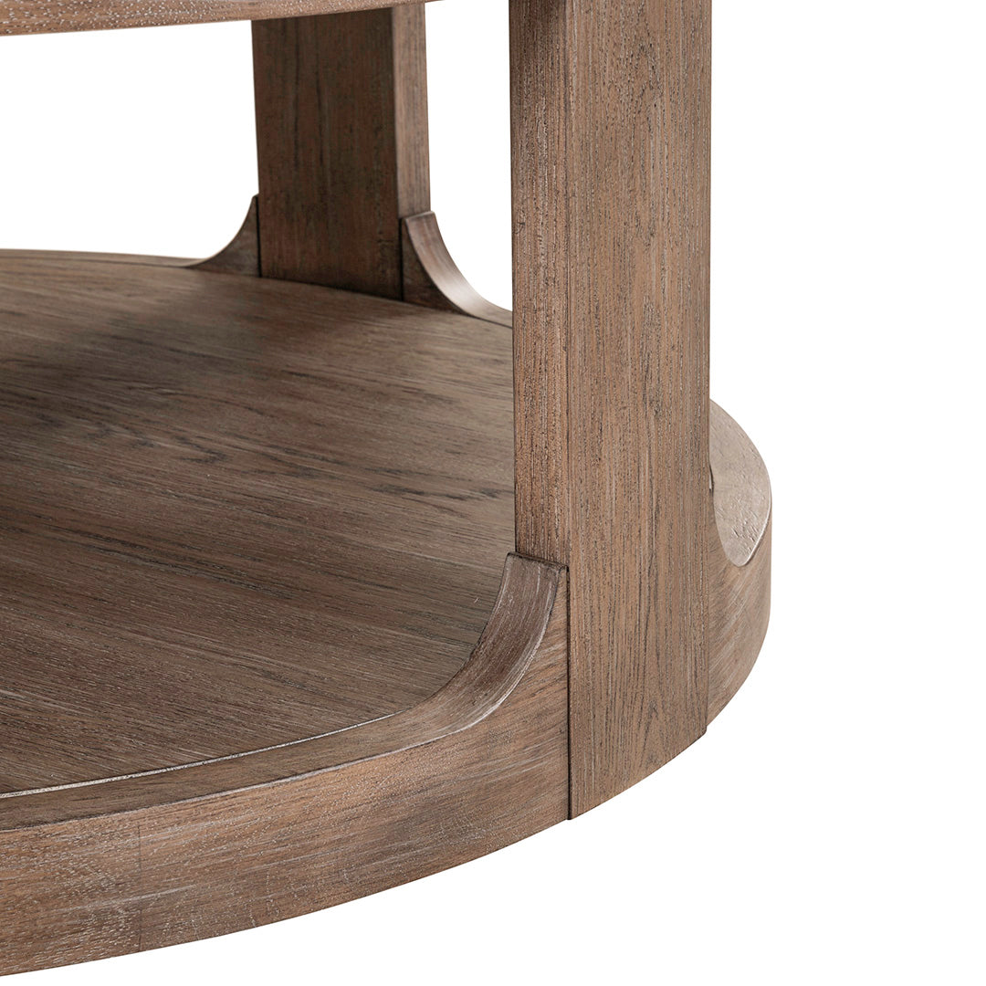 South Bend Round Cocktail Table from Liberty Furniture in Brown - Additional view 8