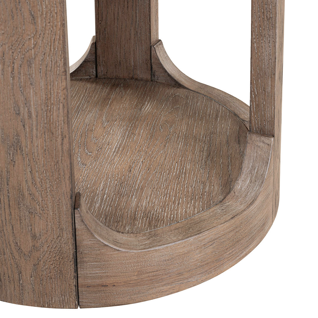 South Bend Round Side Table from Liberty Furniture in Brown - Additional view 8