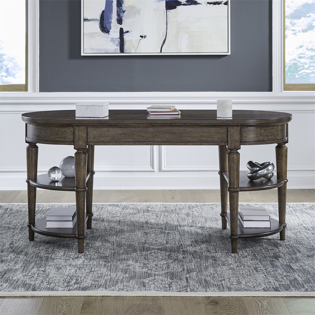 Harrison Heights Writing Desk from Liberty Furniture in Brown - Detail view