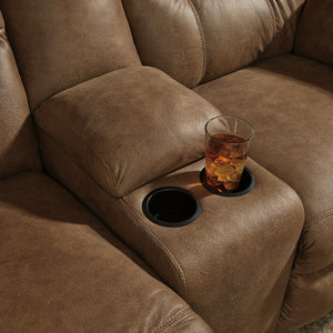 Boxberg Reclining Console Loveseat