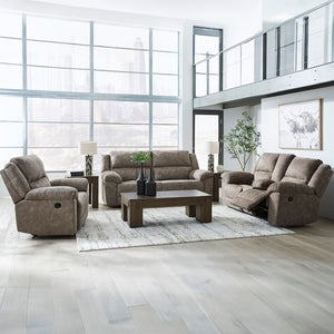 Laresview Reclining Loveseat with Console