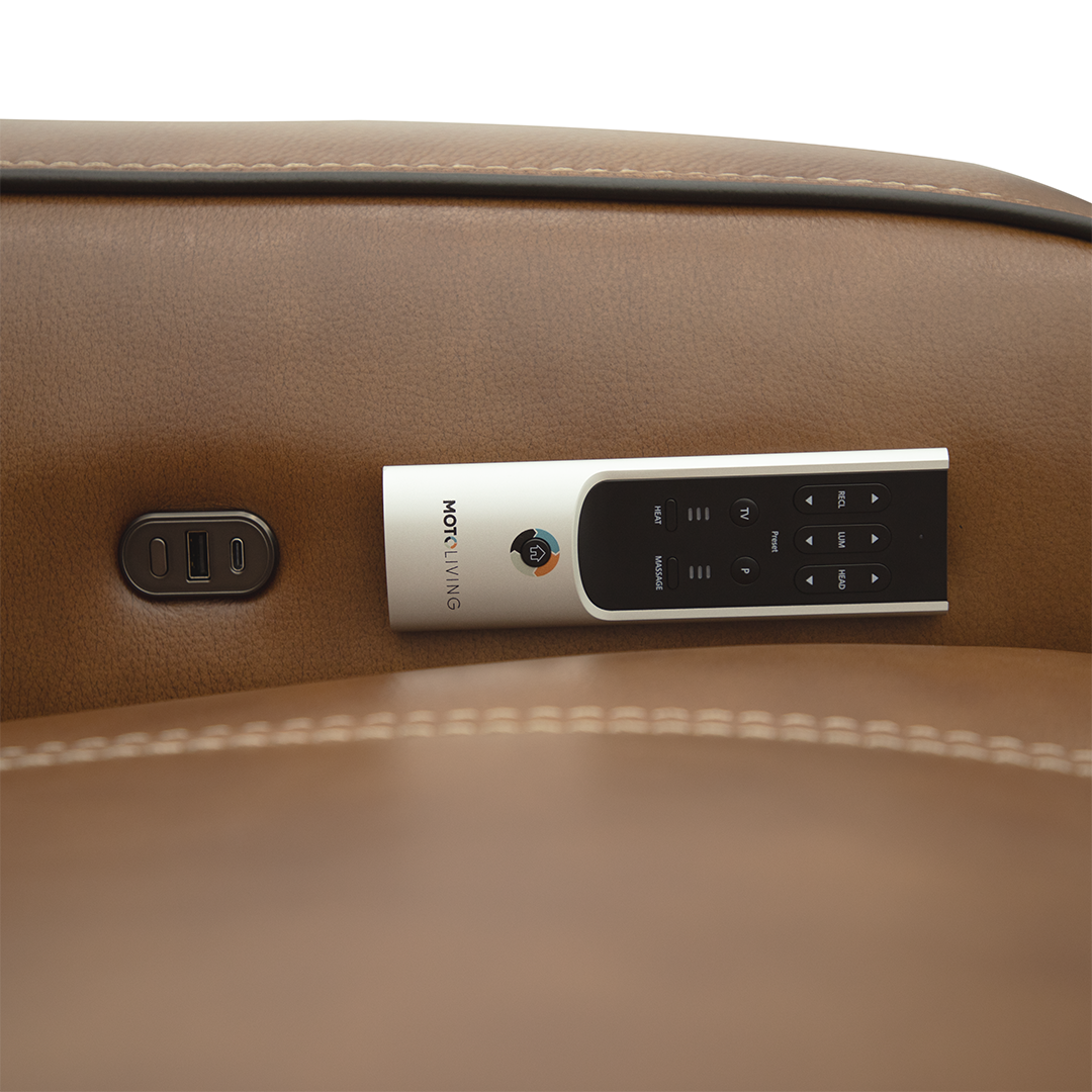 Tribeca Leather Power Reclining Sectional