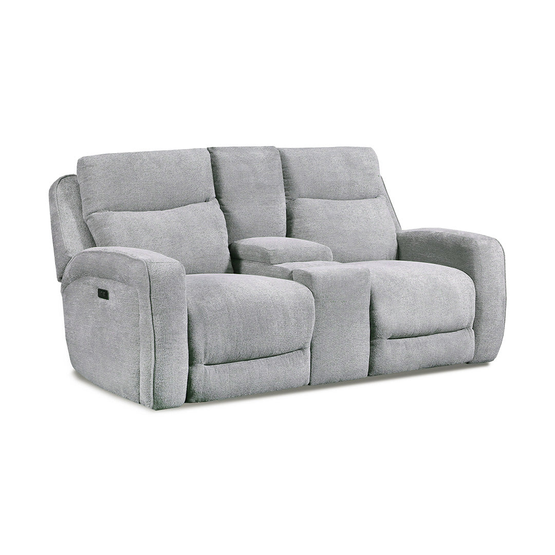 Hyde Park Power Reclining Loveseat with Console