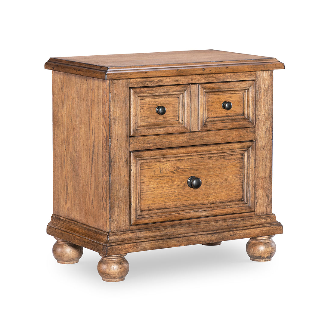 Vintage Market Nightstand - Brown