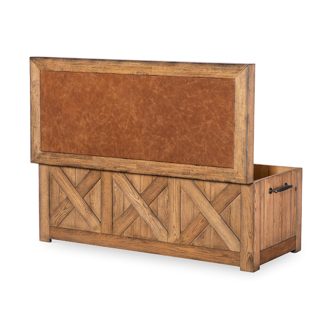 Vintage Market Captains Trunk Cocktail Table