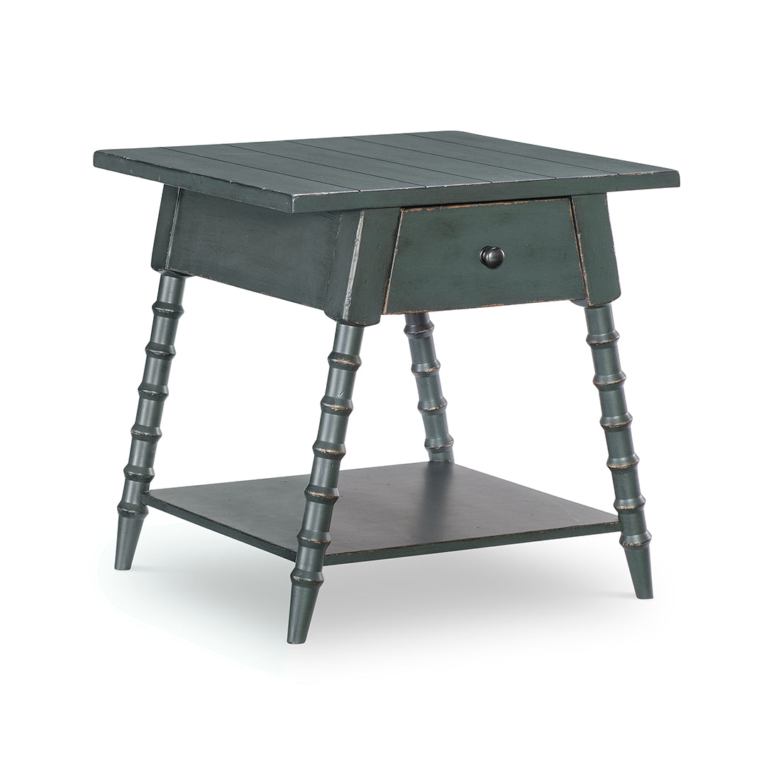 Vintage Market Bobbin End Table