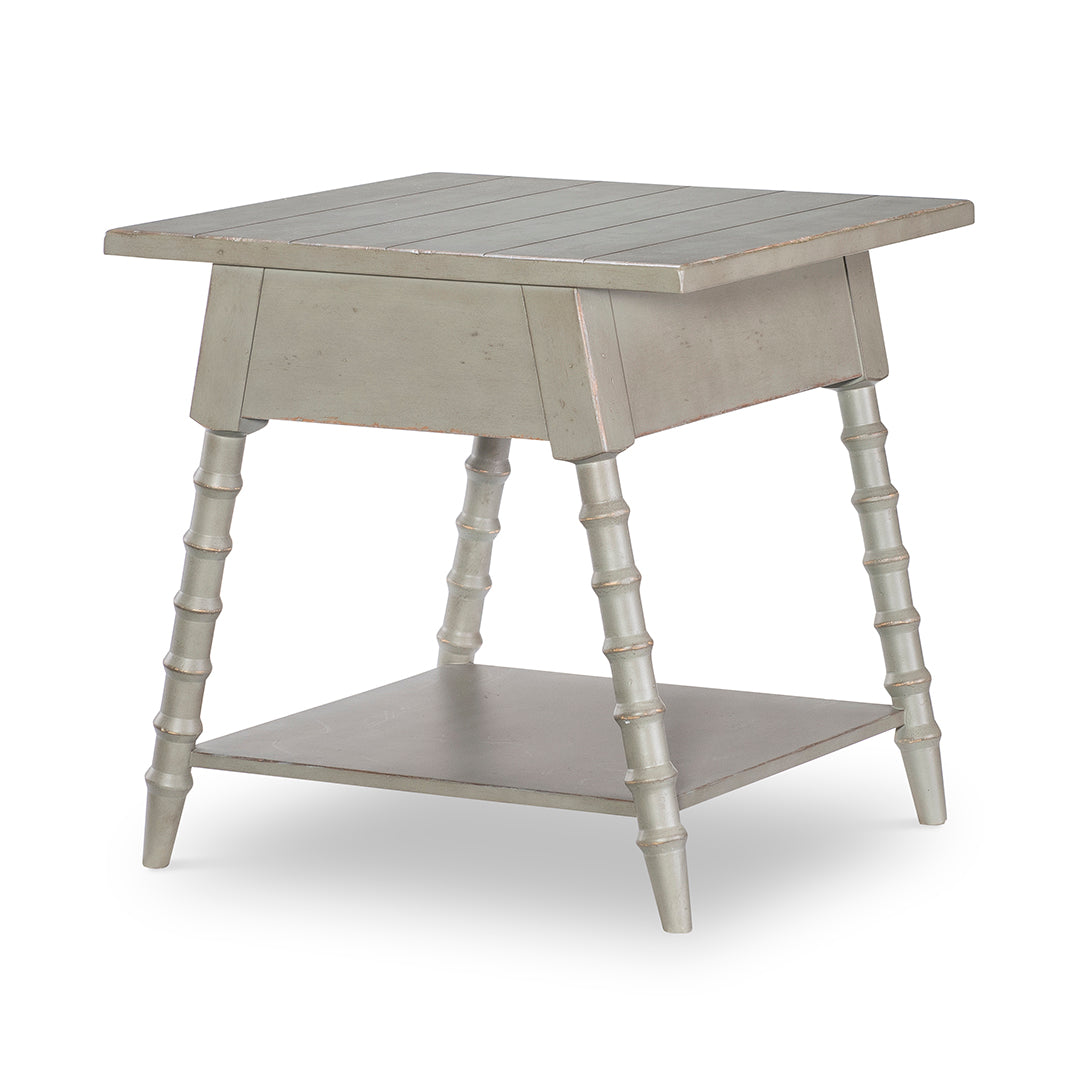 Vintage Market Bobbin End Table
