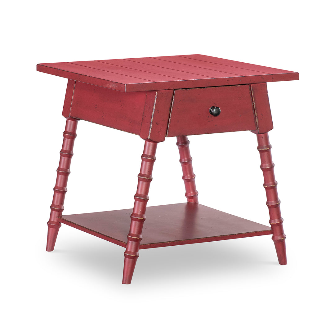 Vintage Market Bobbin End Table