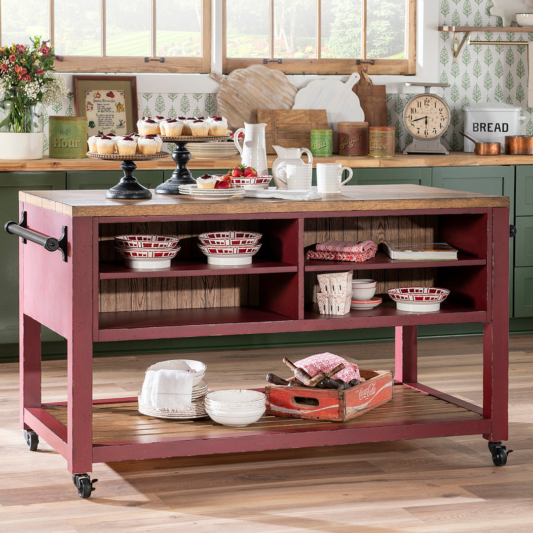 Vintage Market Kitchen Island