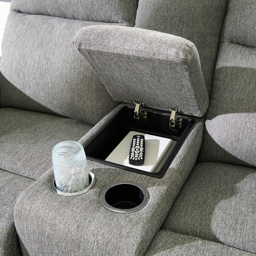 Moreau Reclining Loveseat with Console
