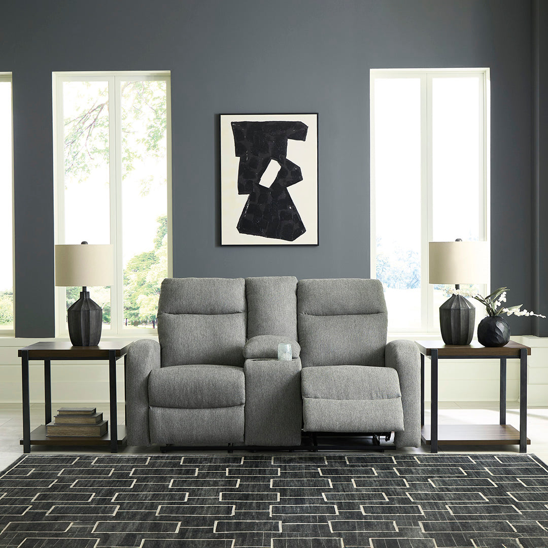 Moreau Reclining Loveseat with Console