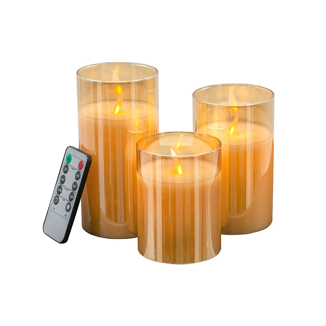 LED Candles (Set of 3)