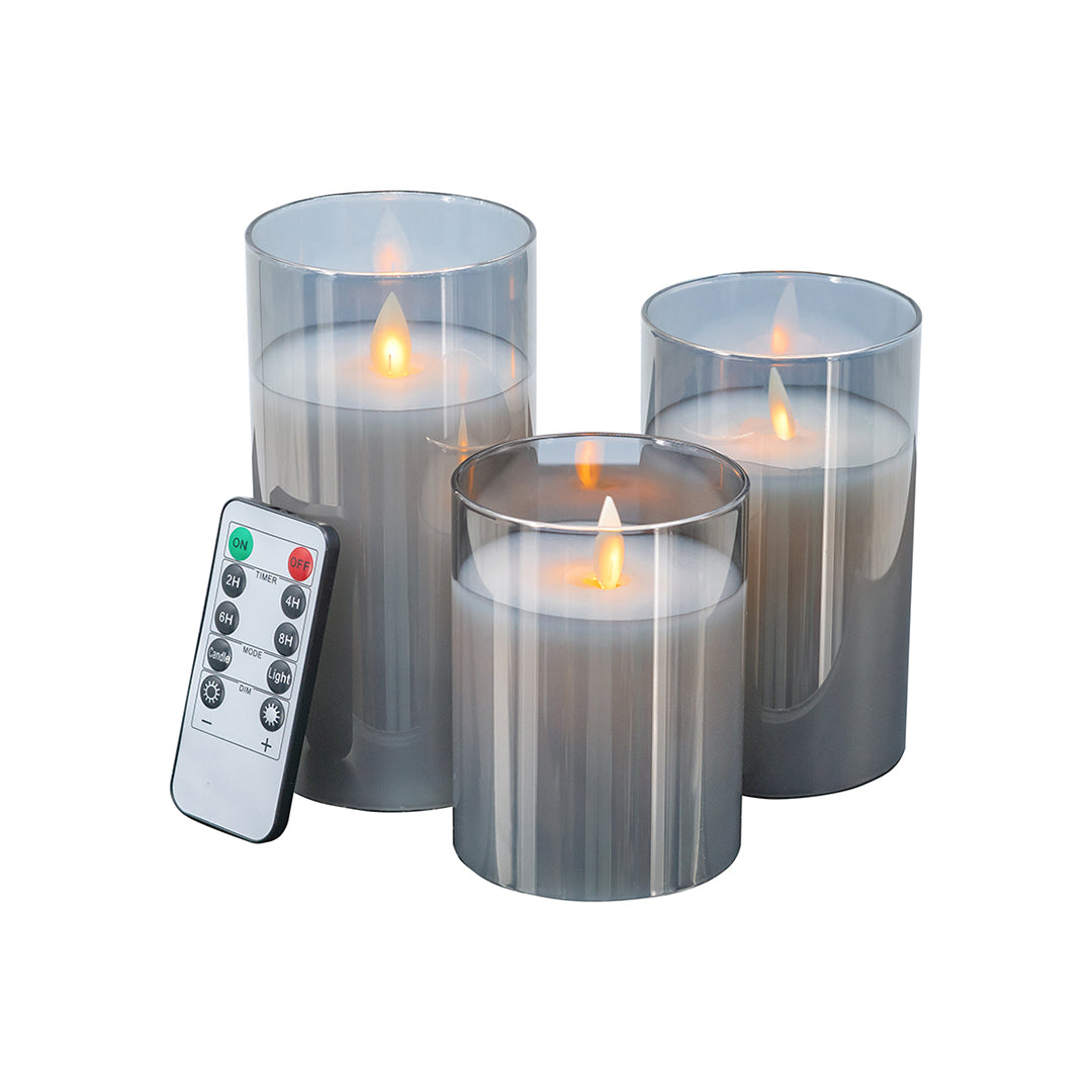 LED Candles (Set of 3)