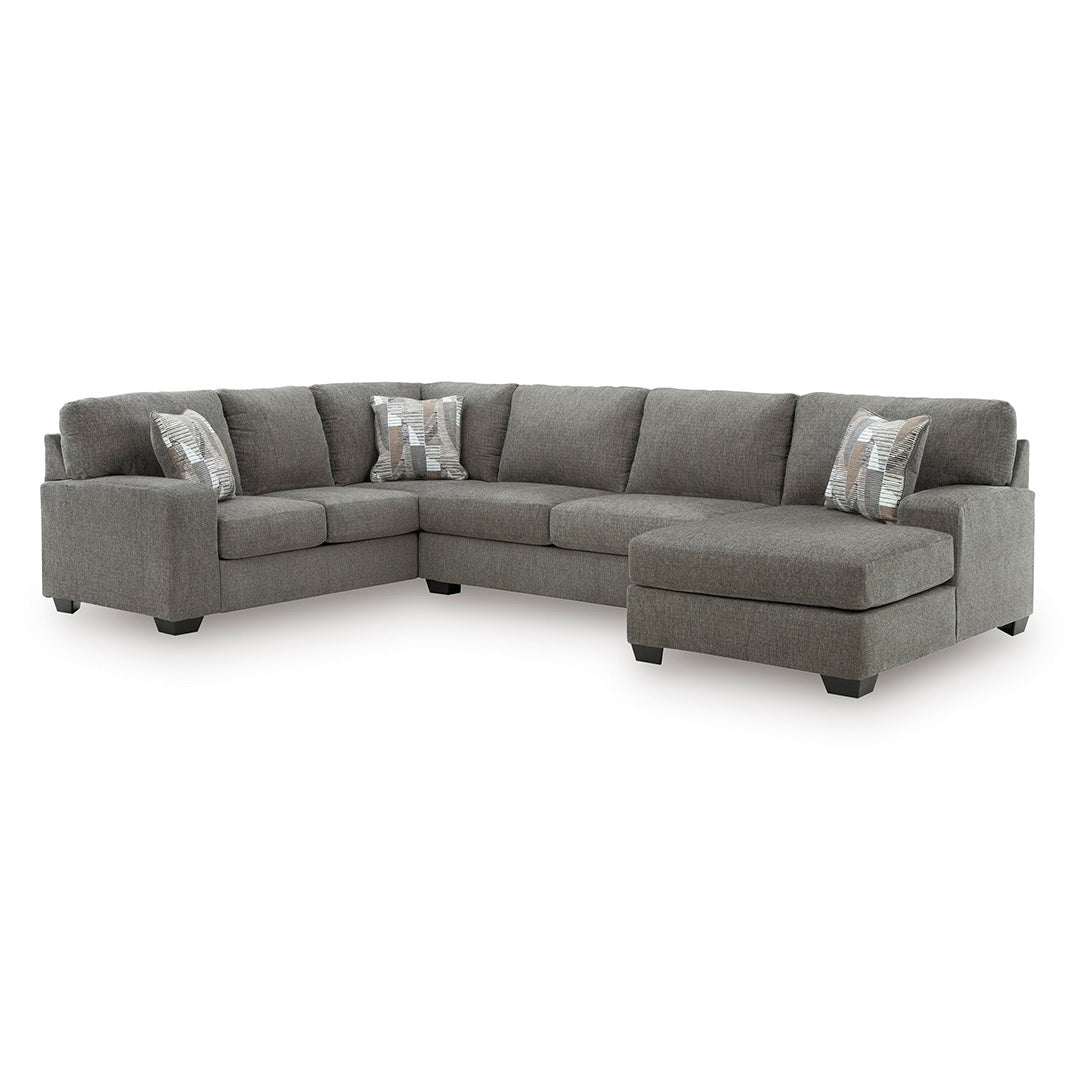 Seyler Sectional Right Chaise with Ottoman