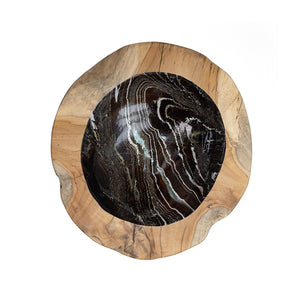 Decorative Teak Bowl