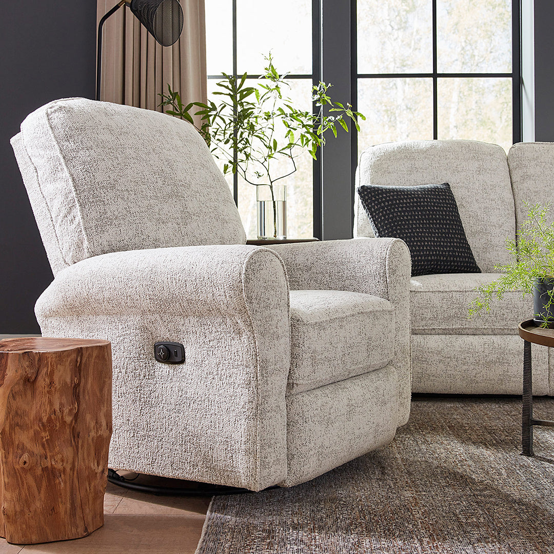 Josey Power Swivel Glider Recliner