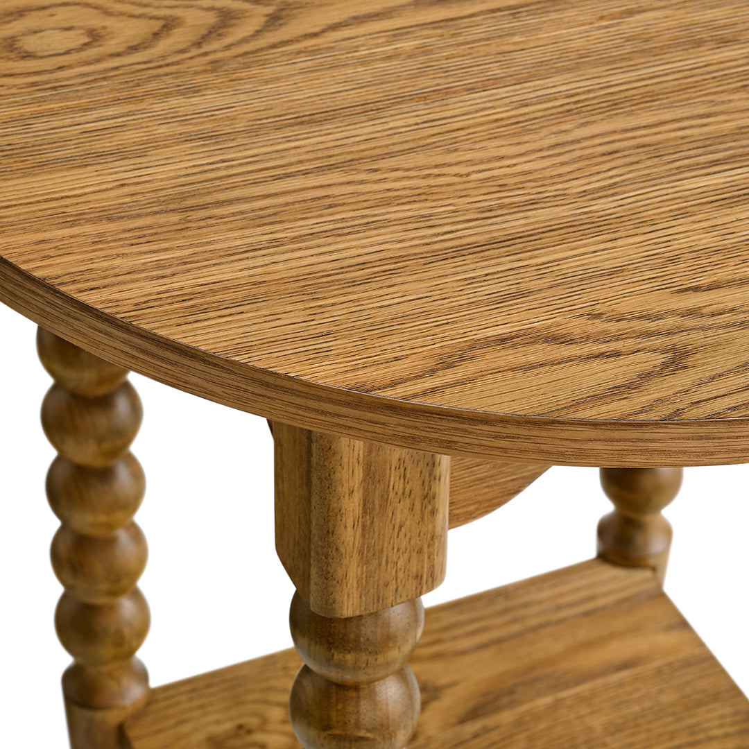 Mabel Round End Table from Sandberg Furniture in Veneer - Additional view 12