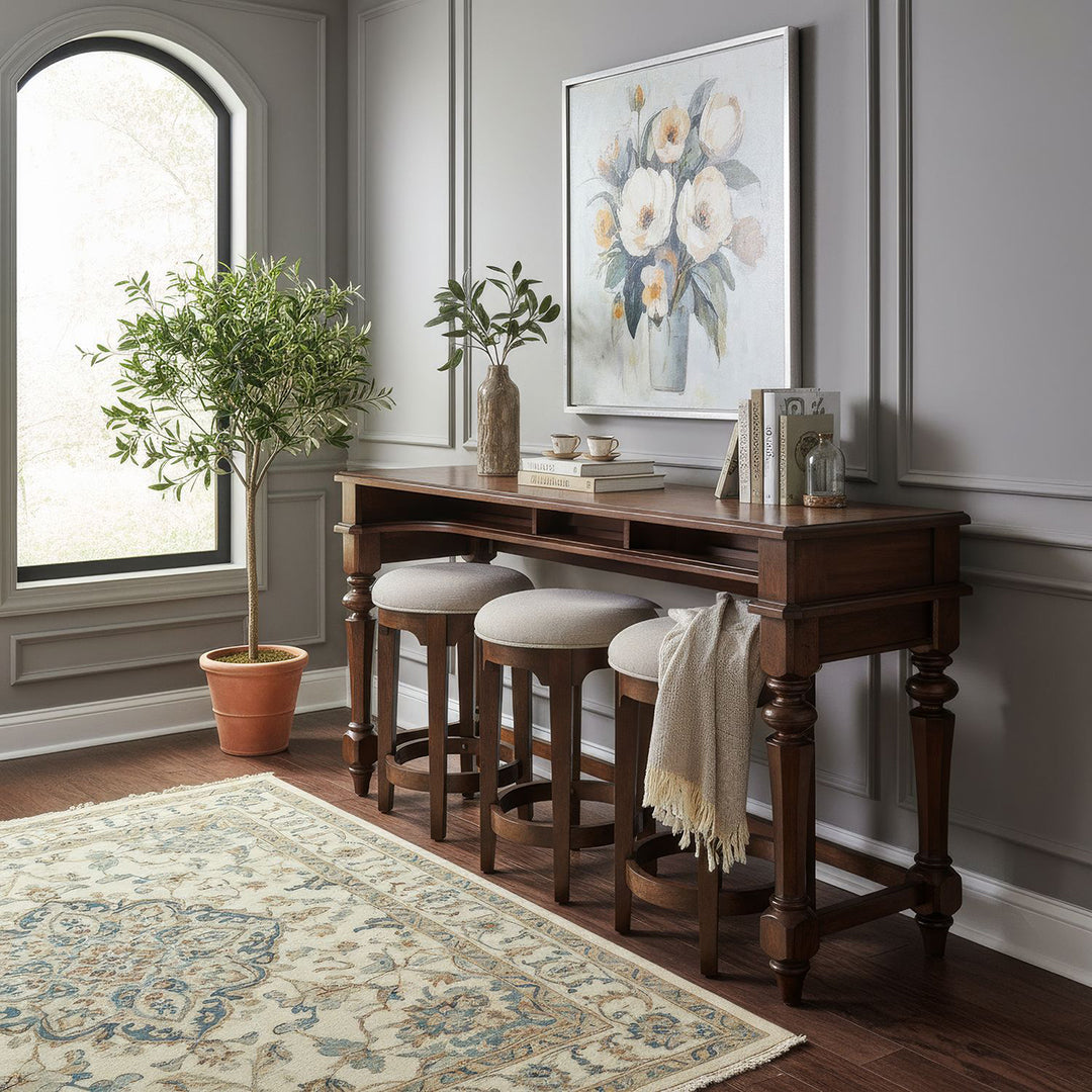 Arden Road Console Table with Stools (3pc)