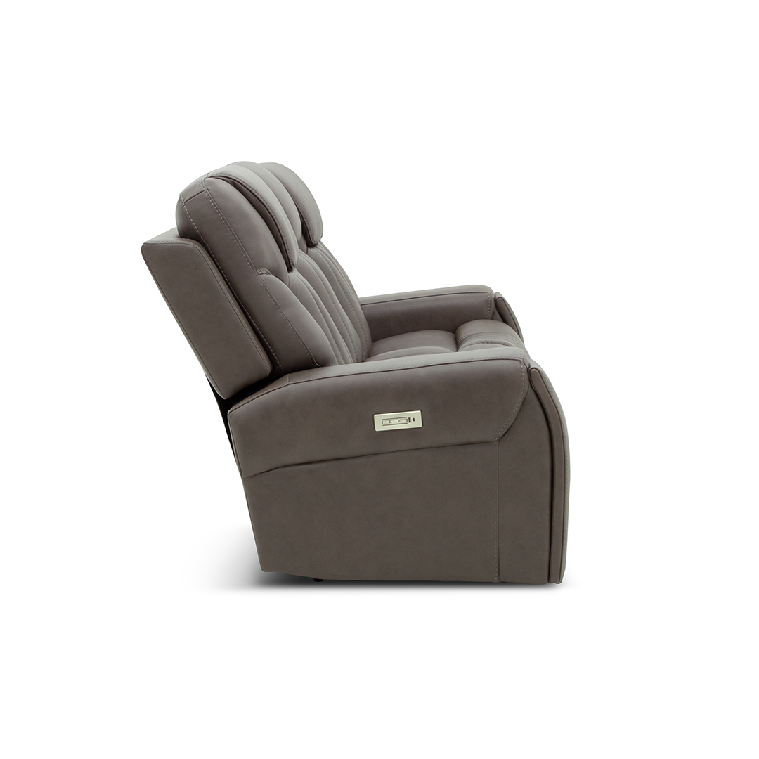 Clark Zero-G Home Theater Leather Sofa