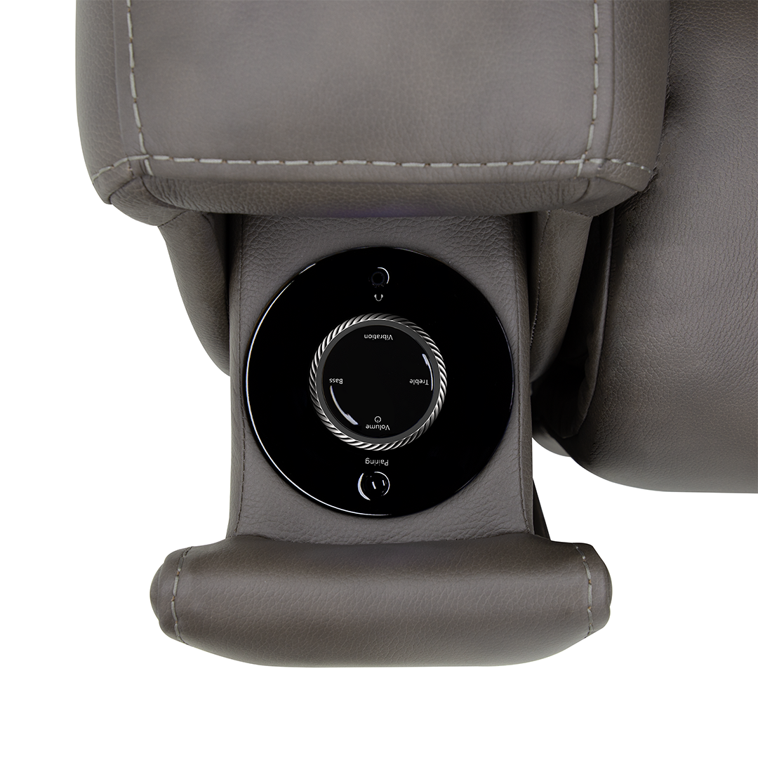 Clark Zero-G Home Theater Leather Recliner