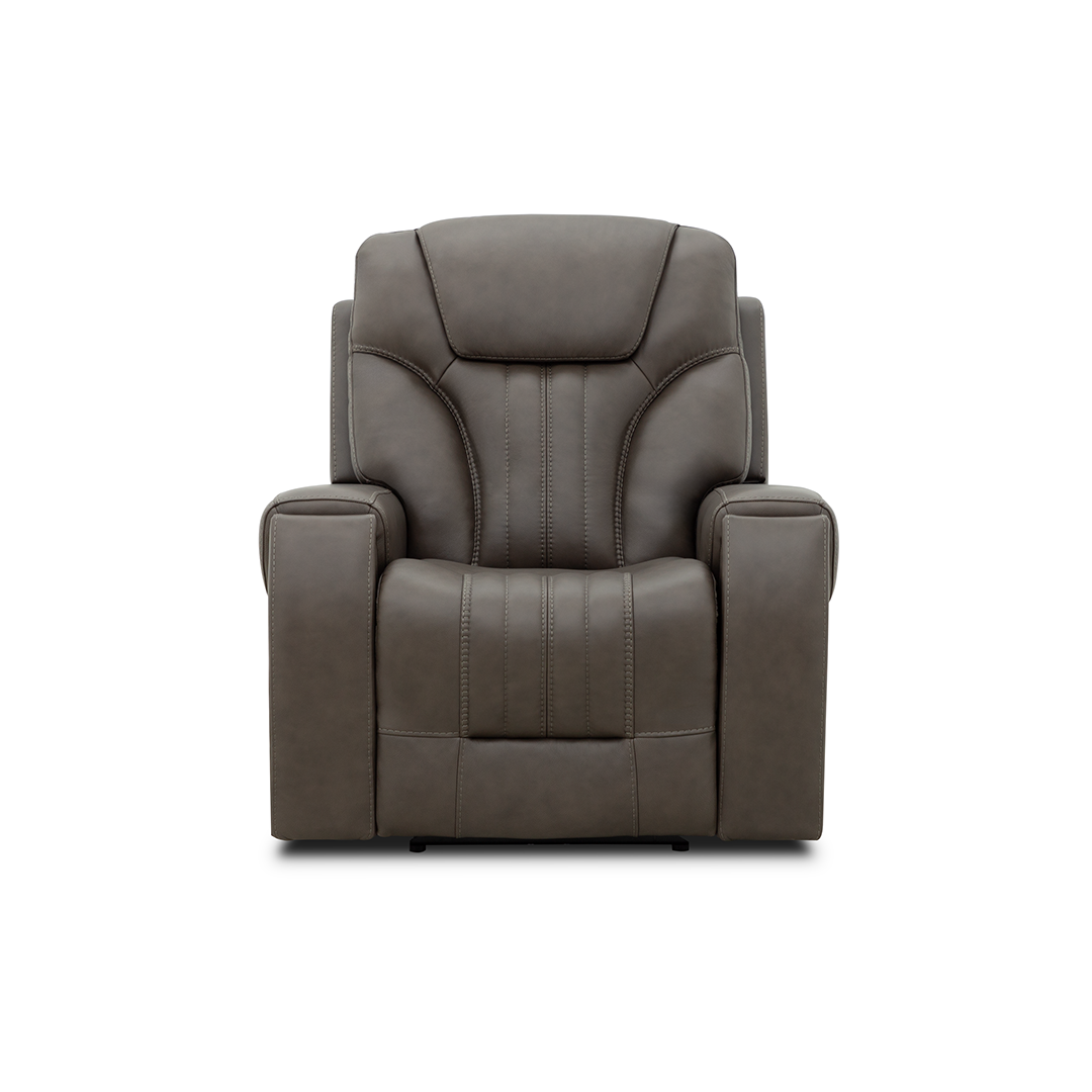 Clark Zero-G Home Theater Leather Recliner