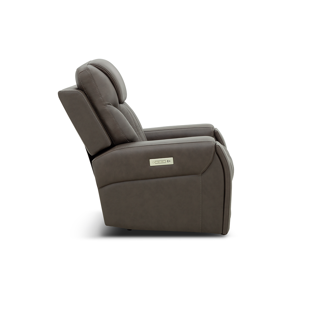 Clark Zero-G Home Theater Leather Recliner