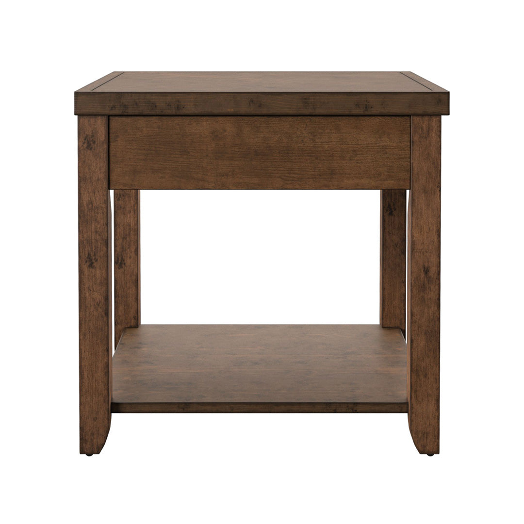 Brown Mitchell End Table from Liberty Furniture - Additional view 4