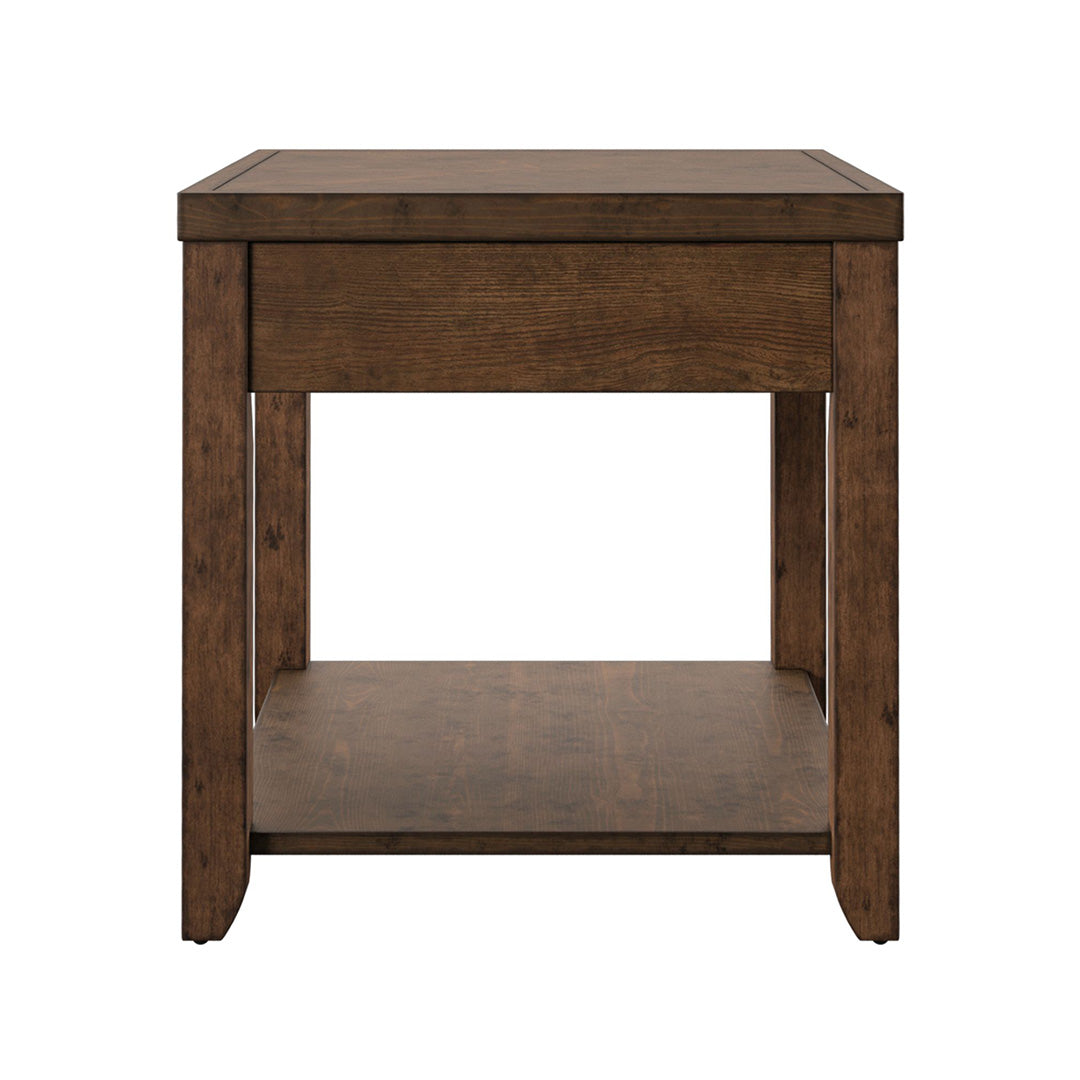 Brown Mitchell End Table from Liberty Furniture - Additional view 5