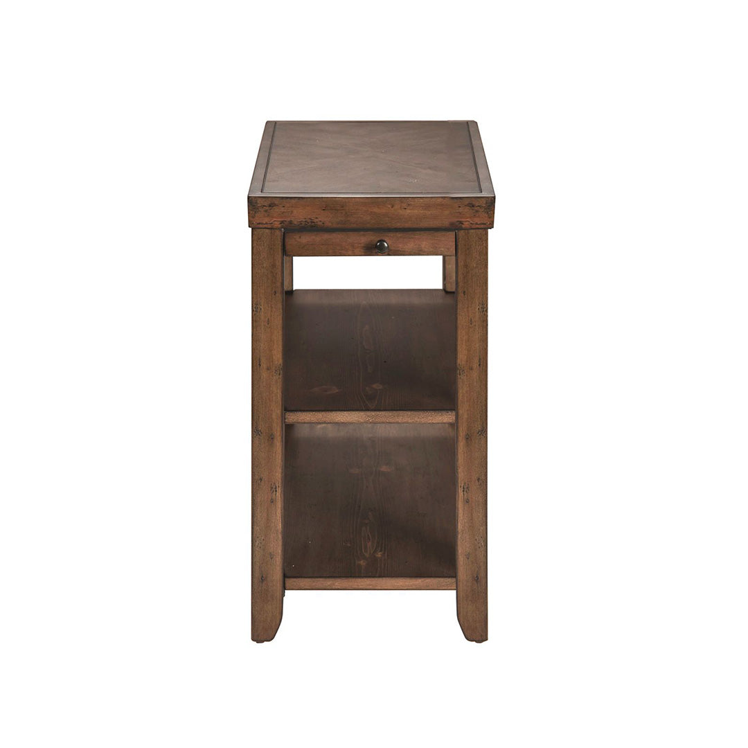 Brown Mitchell Side Table from Liberty Furniture - Additional view 4