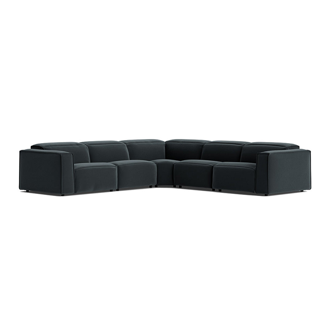 Joybird dark gray sectional sofa