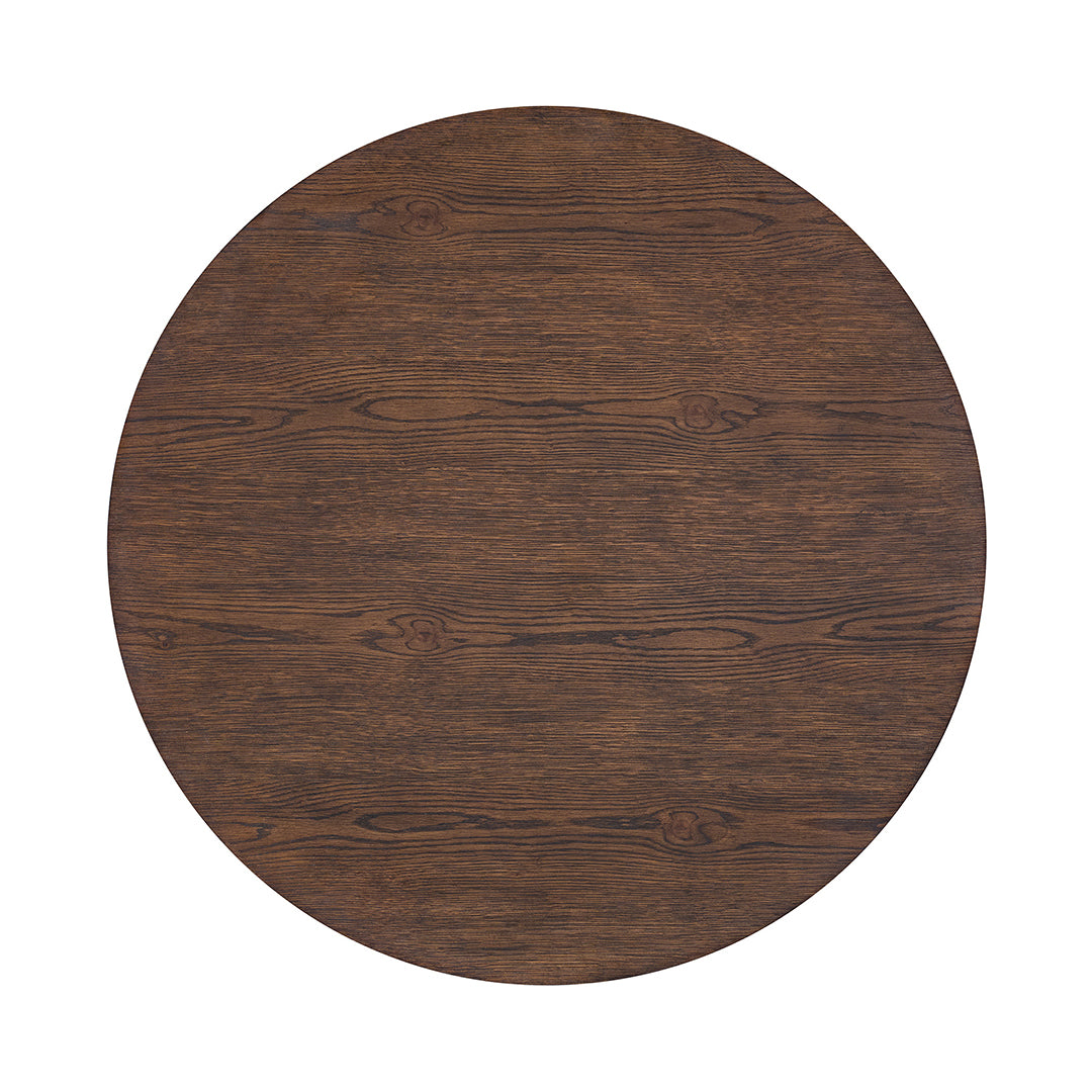 Mabel Round Cocktail Table from Sandberg Furniture in Veneer - Detail view