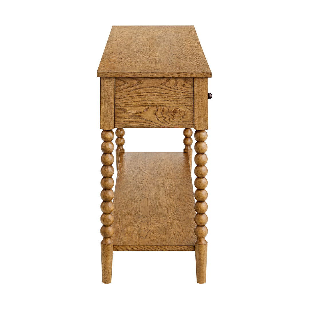 Mabel Sofa Table from Sandberg Furniture in Veneer - Side view