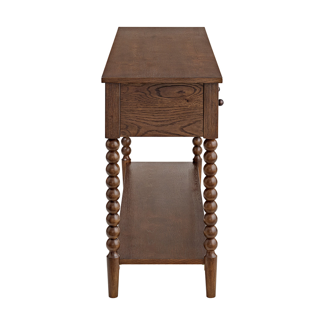Mabel Sofa Table from Sandberg Furniture in Veneer - Side view