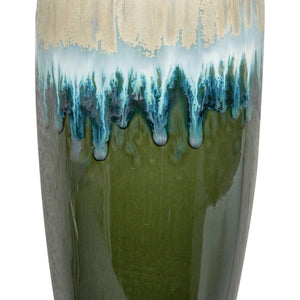 Vorga Ceramic Vase with Olive Branches