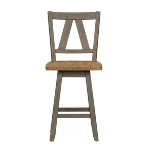 Lindsey Farm Swivel Counter Stool