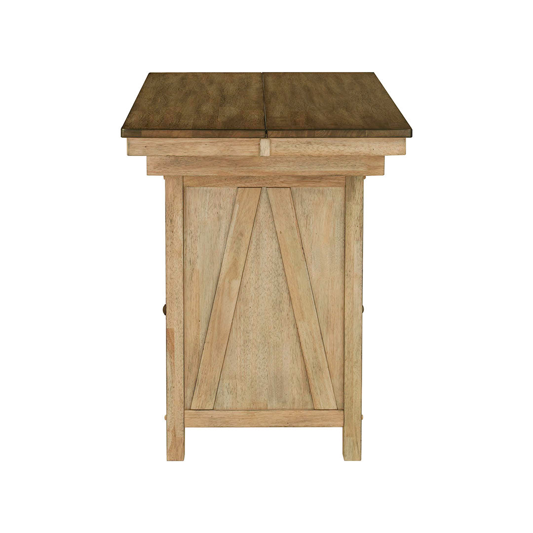 Lindsey Farm Counter Dining Set (5pc) (Seats 4-6) from Liberty Furniture in Veneer with Butterfly Leaf, Extension Leaf - Additional view 7