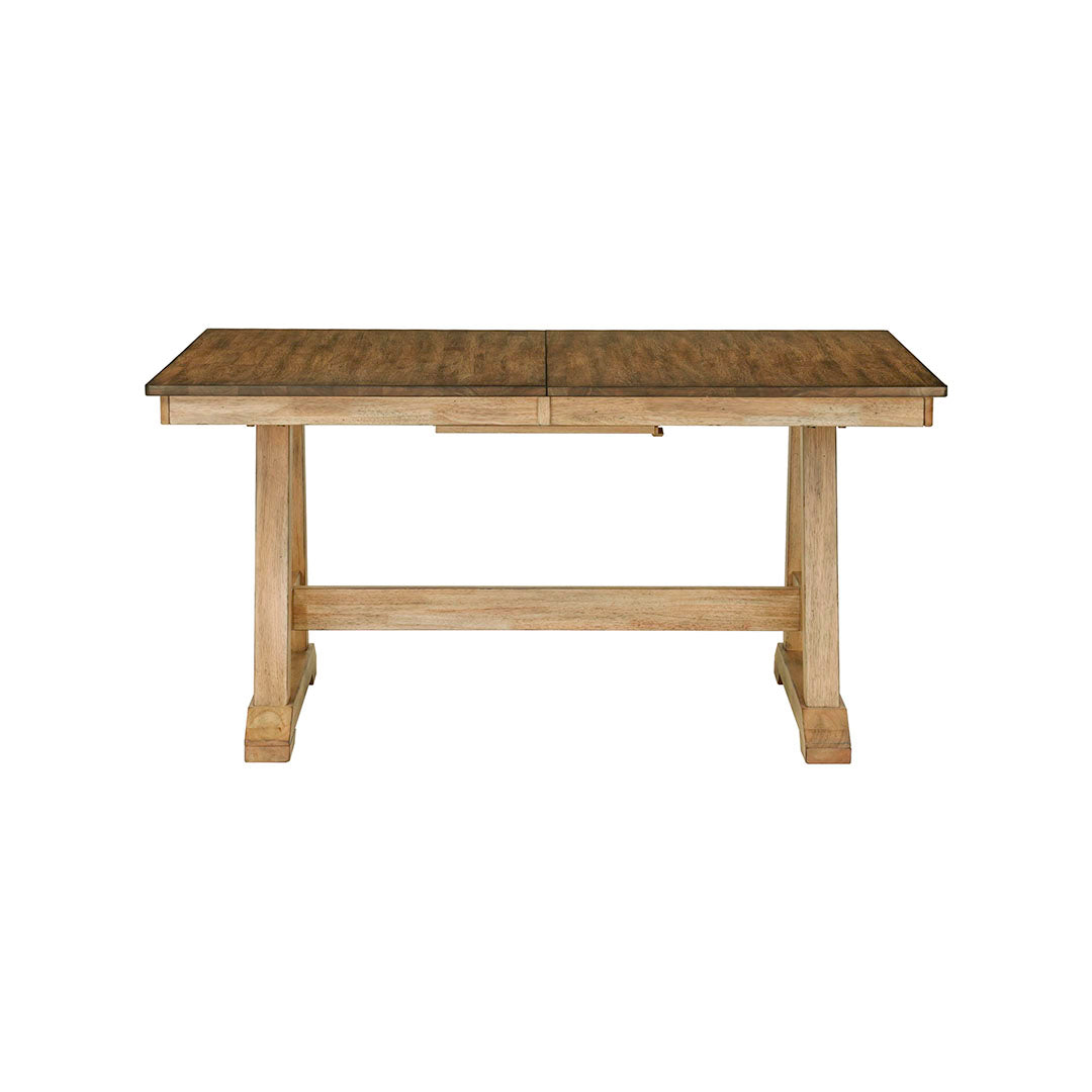 Lindsey Farm Dining Set (5pc) (Seats 6-8) from Liberty Furniture in Veneer with Butterfly Leaf, Extension Leaf - Detail view