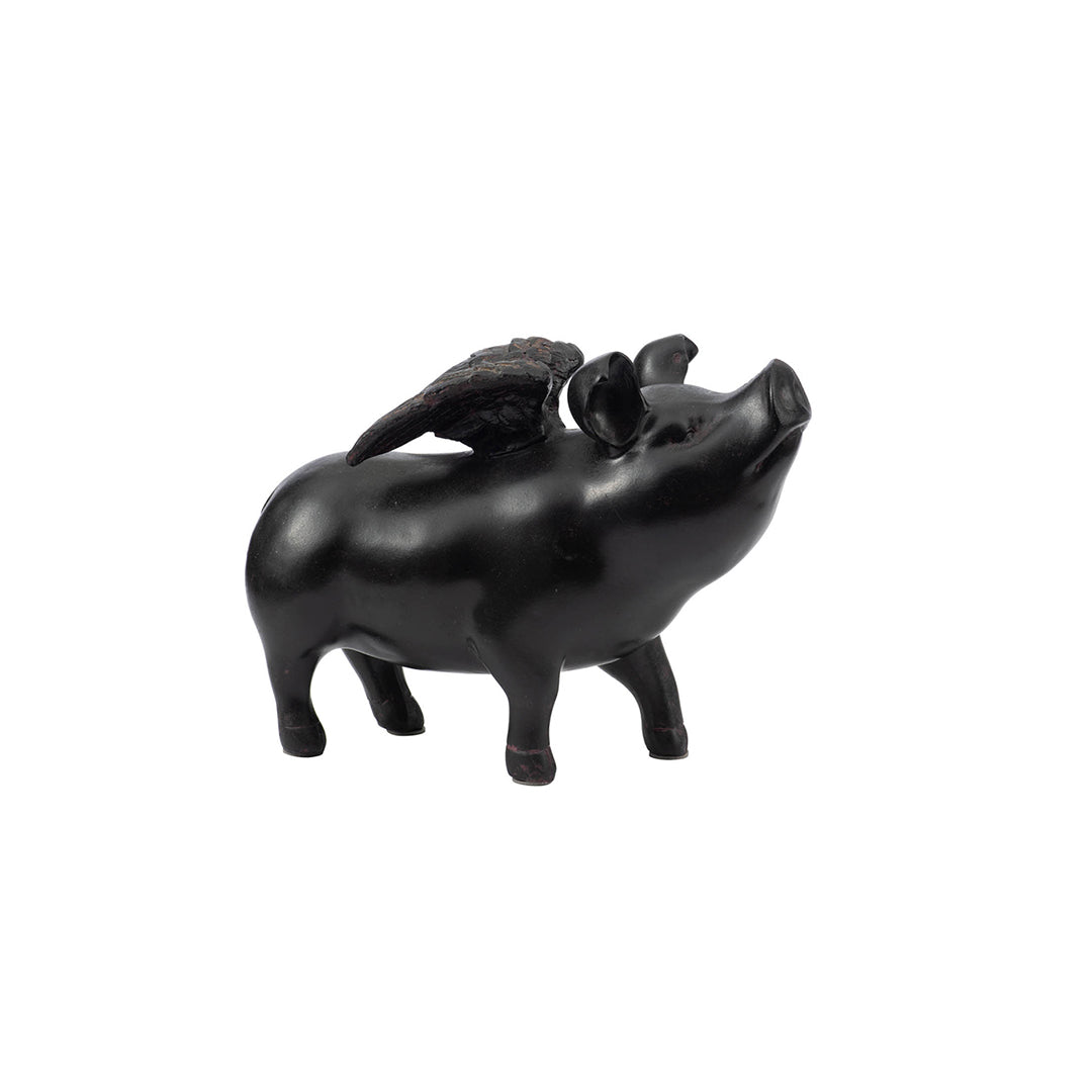 Flying Pig Sculptural Accent - Large