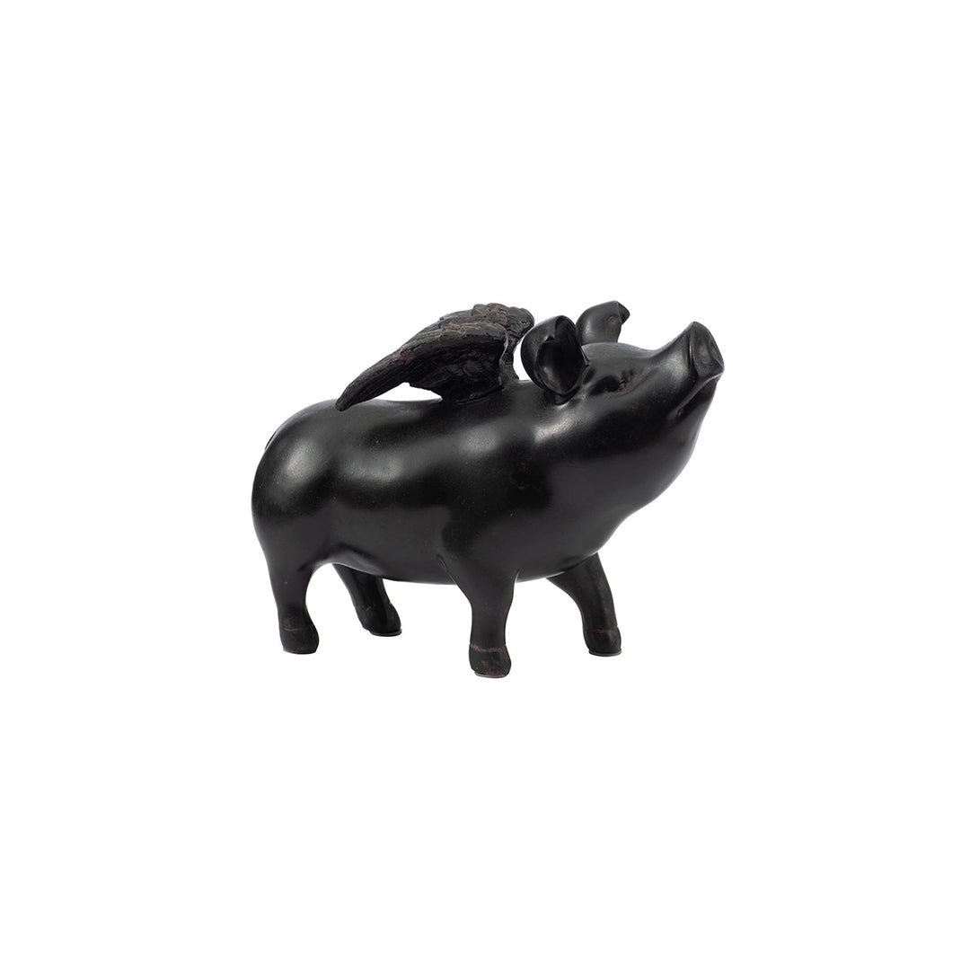 Flying Pig Sculptural Accent - Small
