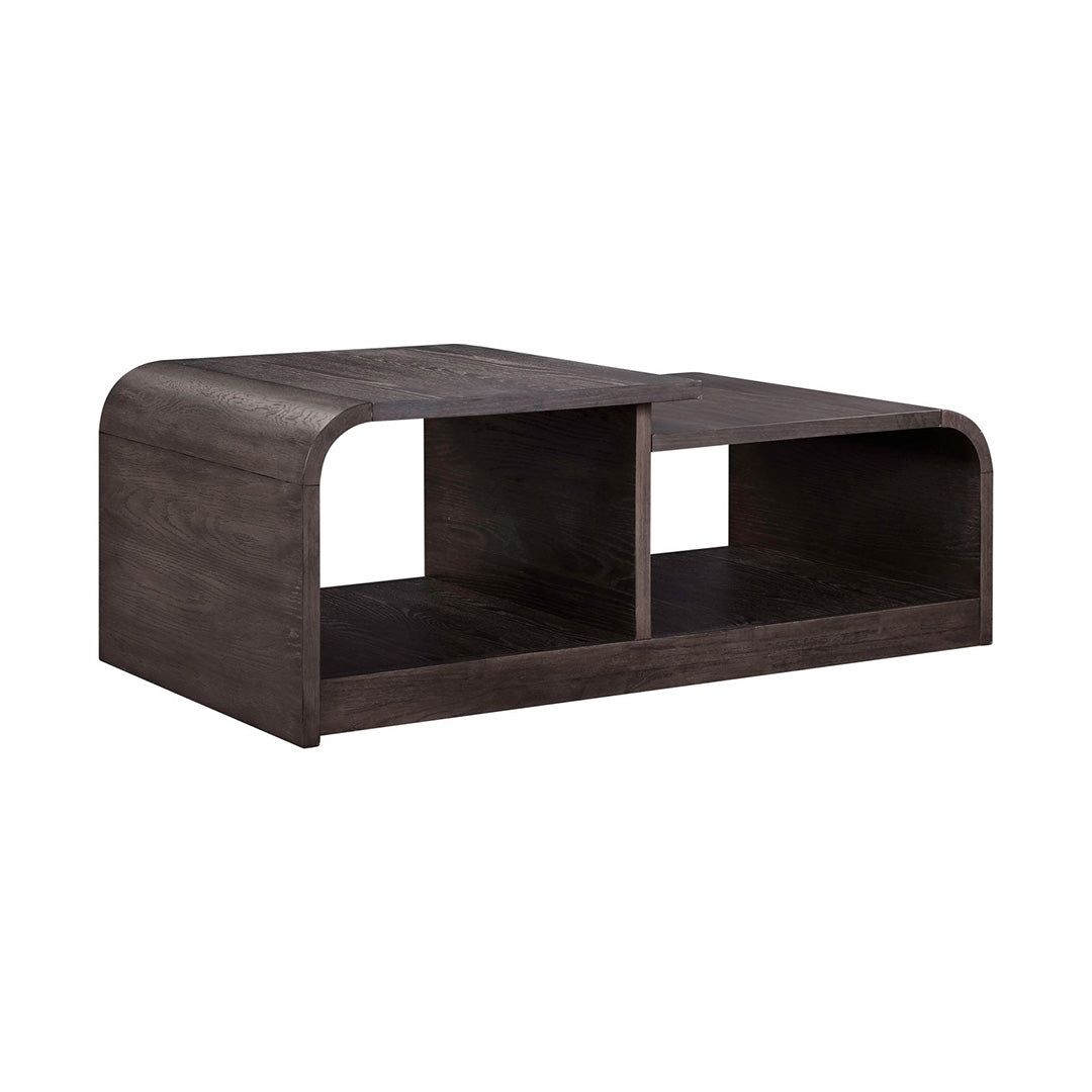 Marrón Mesa de cóctel Perspectivas with Storage from Liberty Furniture