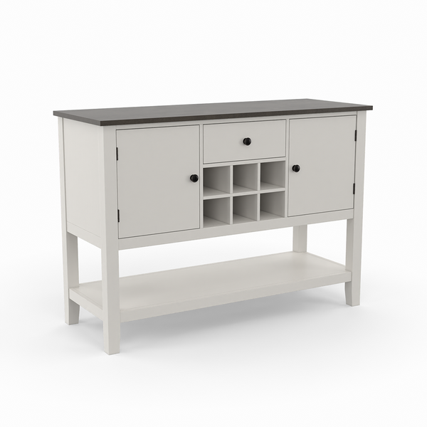 Drake Server from Worldwide Designs in White