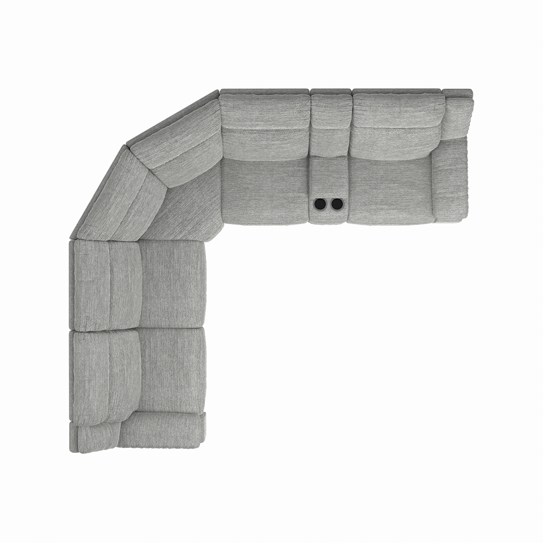 Lucie Power Reclining Sectional