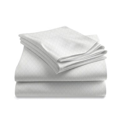 White Cooling Cotton Sheets from Lusomé