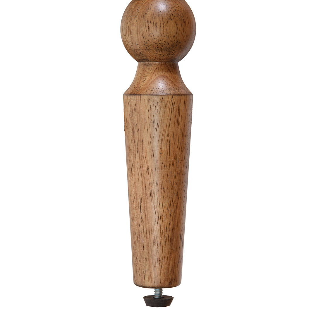 Mabel Round End Table from Sandberg Furniture in Veneer - Closeup detail
