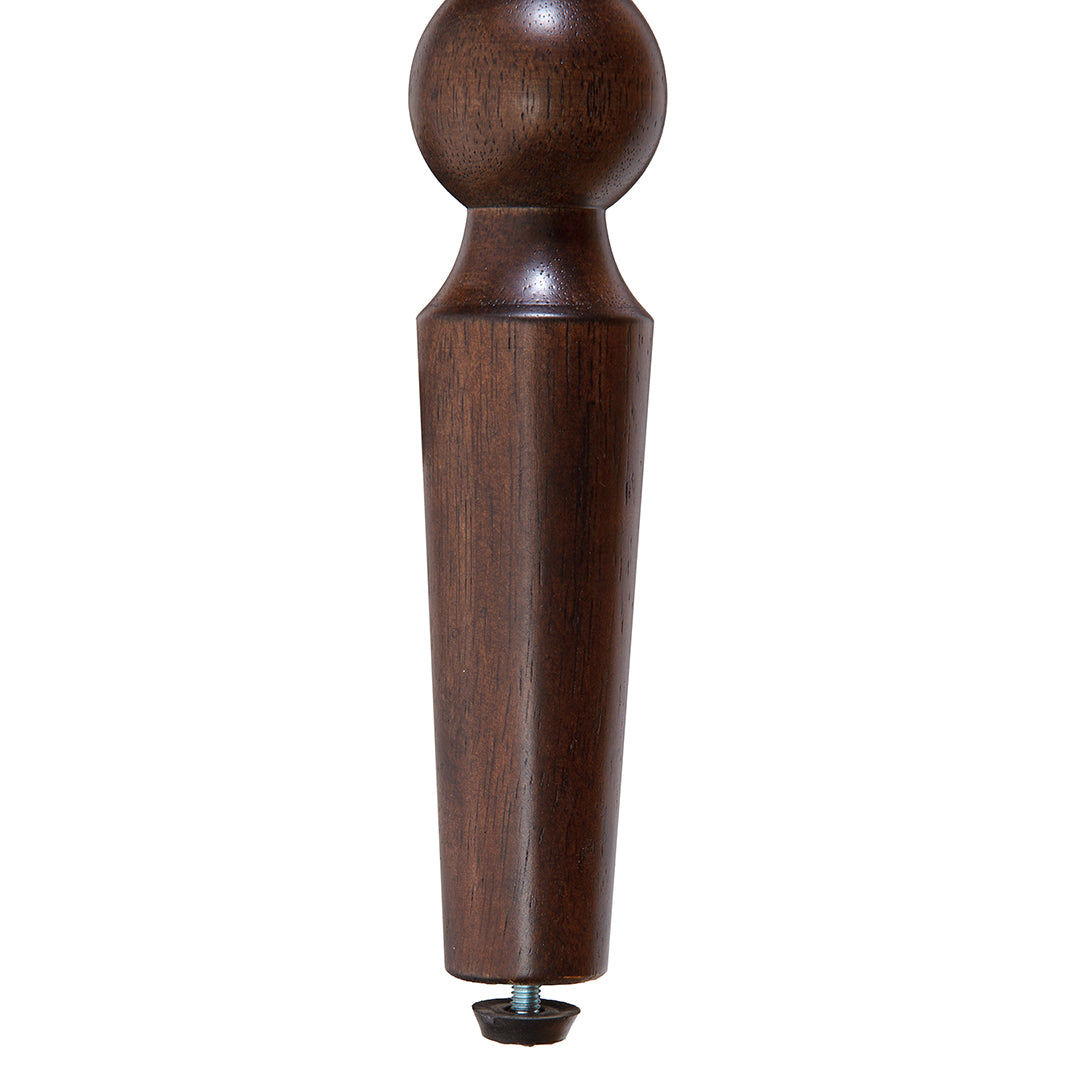 Mabel Round End Table from Sandberg Furniture in Veneer - Closeup detail