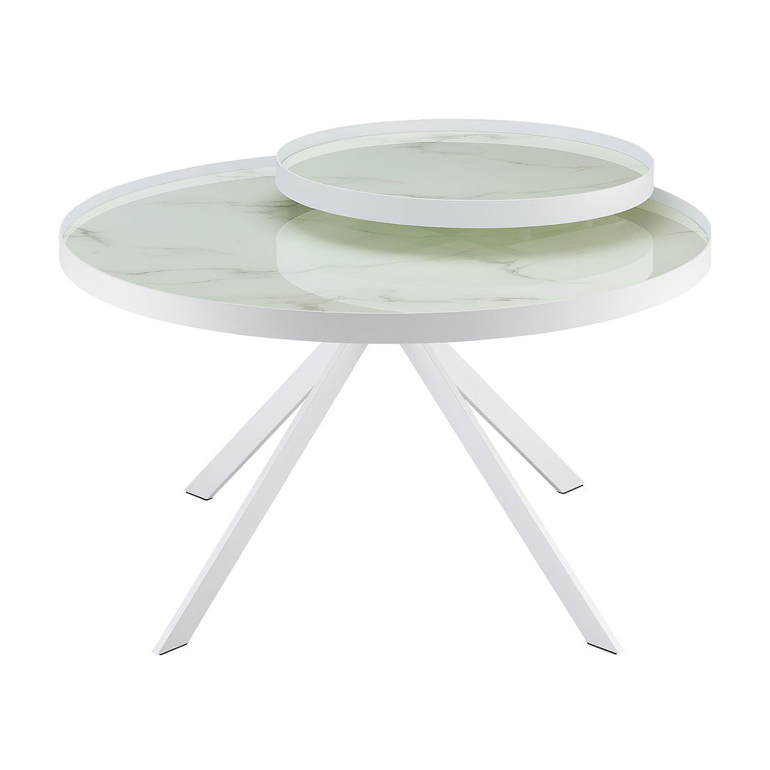 Monaco Cocktail Table - White