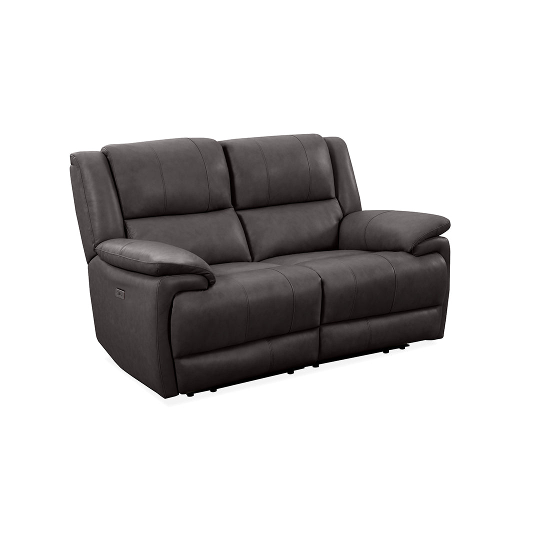 Madrid Leather Power Reclining Loveseat