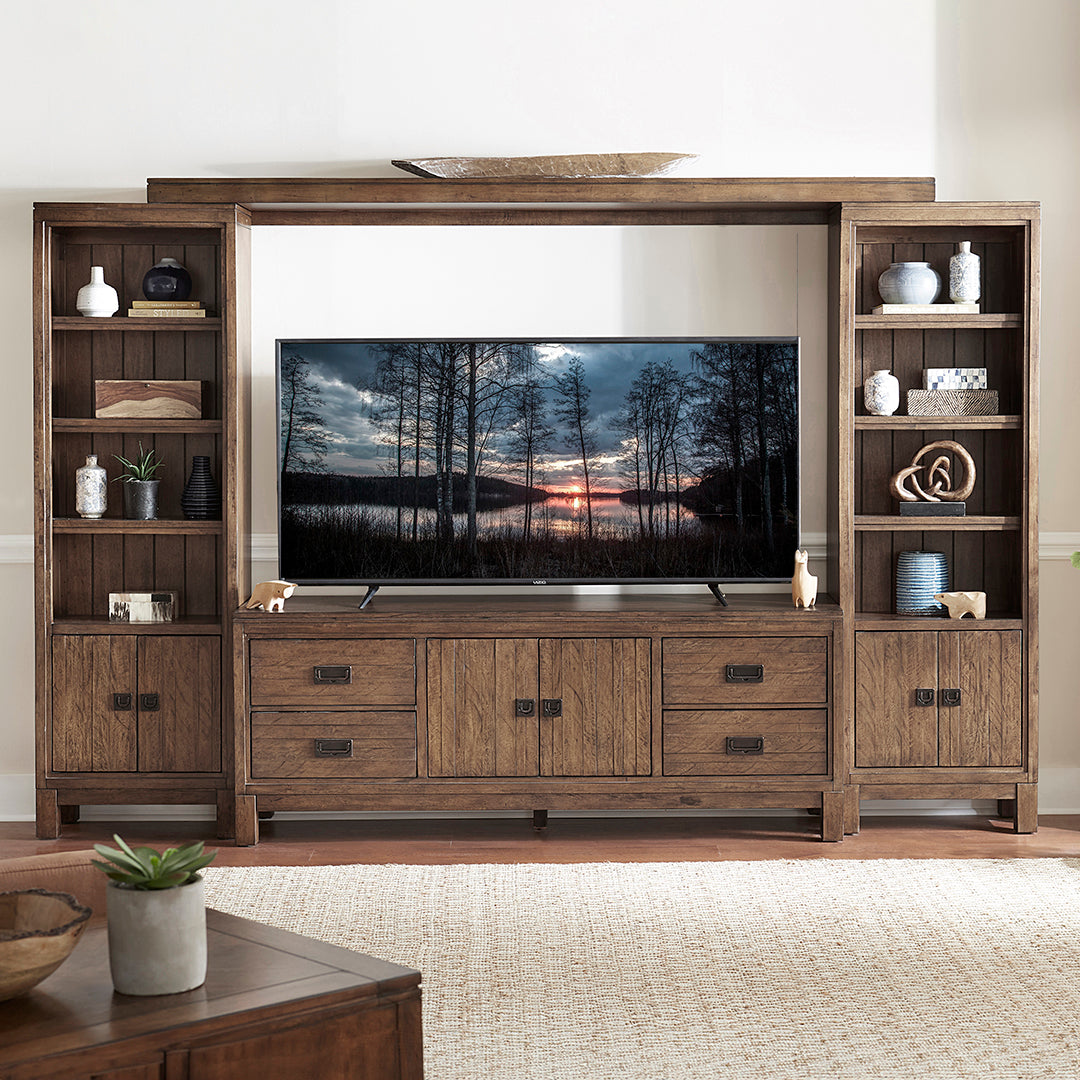 Millers Creek Entertainment Center from Pitman Fry in Brown