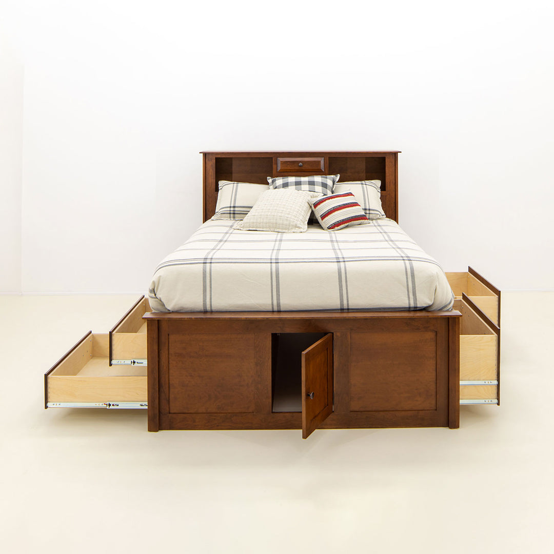 Simplicity Bookcase Storage Bed