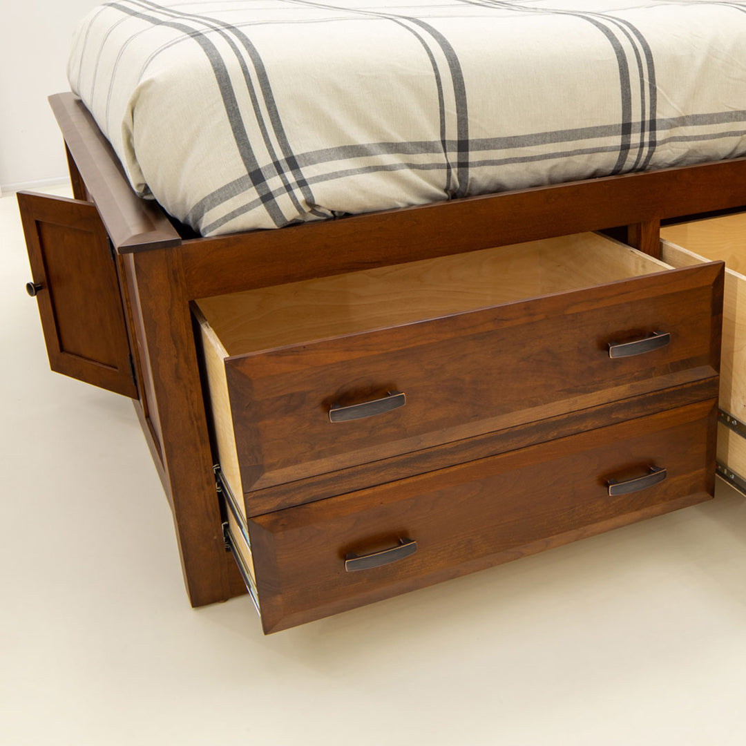 Simplicity Bookcase Storage Bed